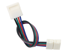 4 Pin 10 mm Wide Strip to Strip LED 5050 RGB Strip Light Connector 