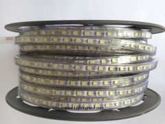 120V High Voltage SMD5050 LED Flexible LED Strip, 50M/Roll, IP67 Waterproof 