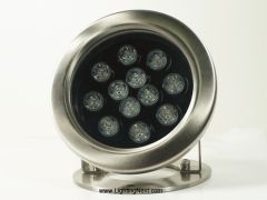 12W Underwater LED Spot Light, LED Pond  Fountain Lighting
