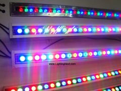 24W Color-Changing DMX Linear LED Wall Washer Light