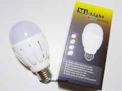 2.4G 6W E27 RGB+W Smart LED Light Bulb, Smartphone or Tablet WiFi Compatible