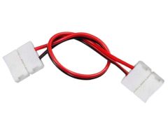2 Pin 8/10mm Double Heads Solderless LED Fast Connector For Single Color LED Light Strips