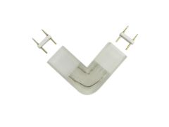2 Pins L shape Bends branches 1 to 1 High Voltage 4-pin Single Color led strip lights Bifurcation fast connectors With 2 Copper