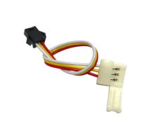 3 Pin JST Male Connector to 10mm PCB Wide Quick White Buckle Connector For Addressable RGB LED Strip Lights