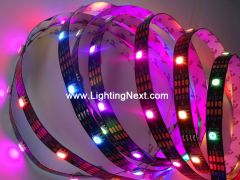 30 LED/m APA102/SK9822 Digital Addressable RGB LED Strip, 5VDC, 5m/roll, Sold by Roll