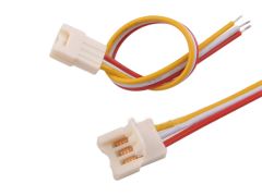 3 Pin 10mm Wide Solder-Free Quick Single-End Connector White Buckle PCB to Controller 3-Pin 15cm Long For Dual Color or Addressable LED Strips