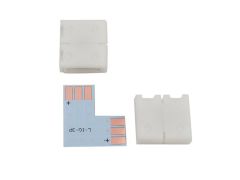 3 Pin 10mm Width Right Angle L Shape solderless Corner Connector