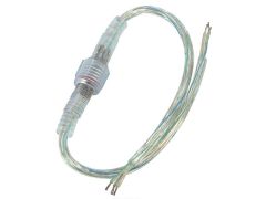 3 pin Male Female  Waterproof connector Black/White/Transparent for CCT LED Strips Light