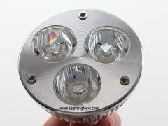 3W MR16 (GX5.3) LED Spotlight Bulb with 3 High Power SMD LEDs