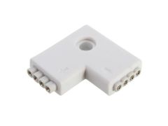 4 Pin LED Connector L Shape Connection for RGB LED Strip Light 