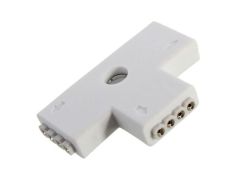 4 Pin LED Connector T Shape Connection for RGB LED Strip Light