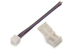 4 Pin LED Strip Connector Kits for 5050 RGB Waterproof Strip lights