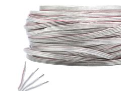 4 Pin 20Awg 4*0.5mm Prue Tinned Copper Core Waterproof Transparent Jacket Power Signal Extension Cable, 1m by sale