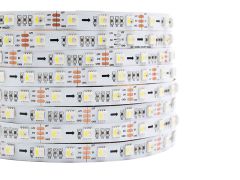 60 LED/m SK6812 Digital Addressable RGBW LED Strip, 5VDC, 5M Reel