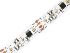 60LEDs/m DMX512 DC12V Addressable Dream Color RGB LED Strip Lights, 5M Reel