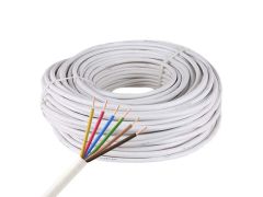 6 Pin 18/20AWG/6*0.5mm Waterproof Power Cable For High Power RGB+CCT LED Strip Lighting, 1m by sale