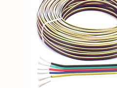 6 Pin 20AWG Connection Wire For RGBW/RGBWWW LED Strip Lights, 1meter by sale