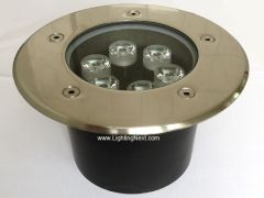 6W High Power Outdoor LED In Ground Well Lighting