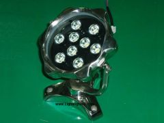 9W High Power Underwater LED Lighting, LED Pond Fountain Lamp