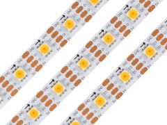 APA102/SK9822  Addressable 3000K/6000K White LED Strip Light, 60/30 LEDs/m, 5m Reel, DC5V