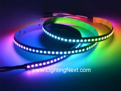 144 LEDs/M WS2812B Digital 5050 RGB LED Strip Light, 5V DC, 1M Reel