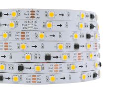 DC12V WS2811 150LEDs White/Warm White Programmable LED Strip Lights, 5M Reel