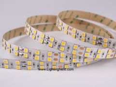 Double Row SMD 5050 LED Flexible Strip, 126 LEDs/m, 5m/roll, 12 VDC