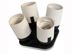 E26/E27 4 in 1 Socket Adapter