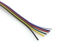 Flat Track Cable 6x 0.5mm² 1m (price per meter)