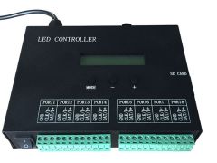 H803SA, AC86-265V LED controller, 8 ports drive 8192 pixels