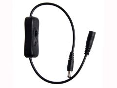 12V Inline On/Off Switch with 2.1mm X 5.5mm Female Male Plug