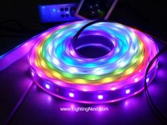 LPD6803 Digital Addressable RGB LED Strips, 12VDC, 5M, 10 LPD6803 IC/M, 30 SMD5050/M