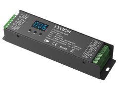 M4-C DC12V to 48V 16 Bits 8 Bits Terminal Wired DMX RDM 4CH LED Decoder Max 24A Total
