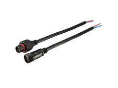 2/3/4/5 Pin Male Female Waterproof Connector Black/White For LED Strips Light