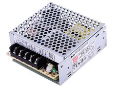 Mean Well LED Switching Power Supply - RS Series 50W Enclosed LED Power Supply - 12V DC