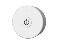 Mini RF Single Color Push Button LED Dimmer Switch w/ Magnetic Base for EZ Dimmer Controller
