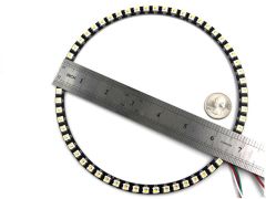 NeoPixel Ring 60 LEDs - Smart SK6812 RGBW 5050 LED w/ Integrated Drivers 