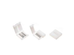 6 Pin Solderless Gapless Connector for 5-in-1 LED Strip, LED Strip to Strip