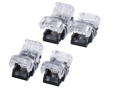 2 Pin 8/10mm Strip to strip connector for IP65/IP20 LED tape single colour 