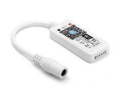 Super Mini LED WIFI Smart RGB Controller For RGB LED Strip Light - Compatible with Alexa & Google Home - DC 5-28V