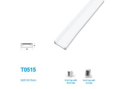 1M/5M/10M/20M Pack of T0515 LED Neon Light Housing for 12mm Wide LED Strip Lights