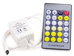 Tunable White LED Controller w/ Wireless RF Remote - 3 Amps/Channel