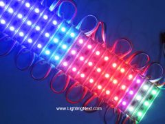 WS2801 Digital LED Pixel Module with 3 SMD5050 LEDs, DC 12V, 20 PCS/String