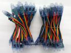12mm WS2801 Diffused Thin Digital RGB LED Pixels, 50 PCS/String