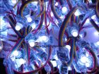 12mm WS2801 Flat Digital Addressable RGB LED Pixels, 50 PCS/String