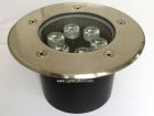 6W High Power Outdoor LED In Ground Well Lighting