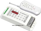 RGBW 4CH LED Controller with RF Remote, 5-24VDC,  5A/CH