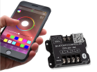 Smartphone Compatible Bluetooth Remote RGB LED Controller - 10 Amps/Channel